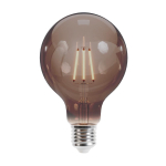 LED valgustus // Valgustid uutest tarnetest // Żar&oacute;wka led filament e27 g95 4w 230v 2000k 400lm cog dymiona forever light