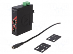 Industrial module: media converter | GIGA ETHERNET/SFP fiber