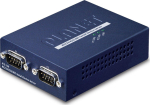 Planet 2-port RS232/422/485 seeria portide server