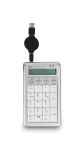 Klaviatuur BakkerElkhuizen keypad S-board 840, USB, silver / light gray - BNES840DNUM
