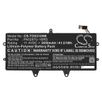 Replacement Battery for Toshiba PA5267U-1BRS, Portege X20W, Li-Polymer 3650mAh 11.4V