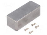 Enclosure: multipurpose | X: 39mm | Y: 93mm | Z: 27mm | 1590 | aluminium