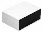 Enclosure: with panel | X: 225mm | Y: 165mm | Z: 90mm | ABS | light grey