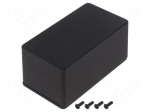 Enclosure: multipurpose | 1550 | X: 64mm | Y: 115mm | Z: 55mm | aluminium