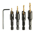 4 TK HSS-G TITANO S&Uuml;VENDUSPUURIDE KOMPLEKT DS1440