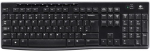 Computer keyboard Logitech  Logitech K270 Wireless Keyboard  Keyboard layout QWERTY  USB Mini reciever  Black
