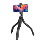 FIXED Flexible Creator Tripod with 1/4' phone mount, black