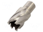 Drill bit | core | &Oslash;: 26mm | L: 63mm | high speed steel | weldon | 3/4"