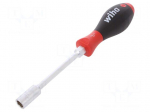 Screwdriver | hex socket | assisted with a key | Overall len: 246mm