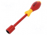 Screwdriver | insulated | hex socket | HEX 16mm | Blade length: 125mm