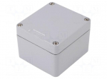 Enclosure: multipurpose | X: 75mm | Y: 80mm | Z: 57mm | GA | aluminium