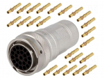 Connector: circular | Series: RT360 | plug | female | crimped | PIN: 23
