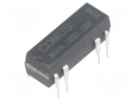 Relay: reed | SPDT | Ucoil: 12VDC | 400mA | max.100VDC | 5W | Rcoil: 500&Omega;