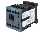 Contactor: 3-pole | NO x3 | Auxiliary contacts: NC | 24VAC | 9A | 3RT20