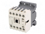 Contactor: 3-pole | NO x3 | Auxiliary contacts: NC | 230VAC | 9A | DIN