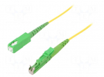 Fiber patch cord | E2/APC,SC/APC | 4m | Optical fiber: 9/125um