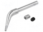 Tip | bent | 1x0.5mm | for WEL.WTA50 hot tweezers