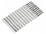 Temperature indicator | 10pcs | Accur: &plusmn;1% | 199&divide;260&deg;C | Resol: 5&divide;8&deg;C