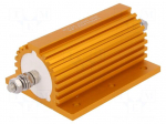 Resistor: wire-wound | with heatsink | screw | 4&Omega; | 250W | &plusmn;1% | 50ppm/&deg;C