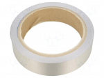 Tape: electrically conductive | W: 25mm | L: 10m | Thk: 0.11mm