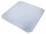 Mounting plate | galvanised steel | NSYCRN44200P,NSYS3D4420