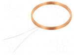 RFID antenna | 125kHz | &Oslash;out: 44mm | &Oslash;int: 40mm | H: 3mm | 1mH