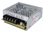 Power supply: switched-mode | modular | 51W | 15VDC | 99x97x36mm | 3.4A
