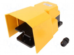 Switch: foot | Stabl.pos: 1 | NC + NO | 15A/250VAC | IP20 | -10&divide;80&deg;C
