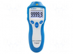 Tachometer | LCD | 5 digits | 2&divide;99999rpm | 0.05% | Resol: 0,1rpm