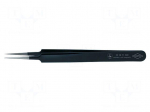 Tweezers | non-magnetic | Blade tip shape: sharp | Blades: narrow