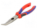 Pliers | cutting,half-rounded nose,universal | 200mm
