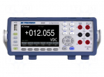 Benchtop multimeter | LCD 4,3" | 5,5 digit | True RMS AC | rack | 30VA