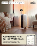 Mill | Heater | OIL1500WIFI3 GEN3 | Oil Filled Radiator | 1500 W | Number of power levels 3 | Suitable for rooms up to 25 m&sup2; | White/Black