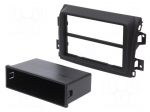 Radio frame | Fiat | 2 DIN | matt black