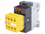 Contactor: 3-pole | NO x3 | Auxiliary contacts: NC x2,NO x2 | 9A