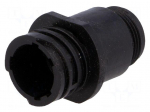 Connector: circular | plug | male | PIN: 4 | w/o contacts | CPC Series 1