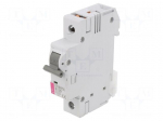 Circuit breaker | 230/400VAC | Inom: 50A | Poles: 1 | Charact: B | 6kA