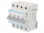 Circuit breaker | 230/400VAC | Inom: 16A | Poles: 4 | Charact: B | 6kA