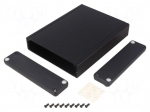 Enclosure: with panel | 1455 | X: 125mm | Y: 160mm | Z: 30mm | aluminium