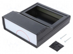 Enclosure: desktop | CAB PULPIT | X: 154mm | Y: 173mm | Z: 54mm | ABS