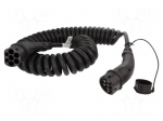 EMobility: cable | 1x0.5mm2,5x6mm2 | 480VAC | 22kW | IP44 | 32A | 5m