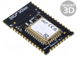 Module: RF | PCB | XBee | 2.4GHz | I2C,SPI,UART | -103dBm | 8dBm | THT