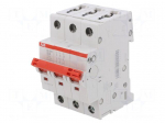 Switch-disconnector | Poles: 3 | for DIN rail mounting | 32A | 400VAC