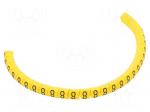 Markers | Marking: 8 | 1.3&divide;3mm | PVC | yellow | -30&divide;60&deg;C | leaded | PA-02