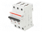 Circuit breaker | 230/400VAC | Inom: 6A | Poles: 3 | Charact: K | 6kA