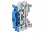 Splice terminal: rail | Entrelec | 300V | for DIN rail mounting