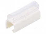 Markers | Marking: empty | 4&divide;5mm | PVC | white | -30&divide;60&deg;C | push-in