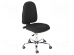 Chair | ESD | Seat dim: 430x455mm | Back dim: 500x440mm | 480&divide;610mm