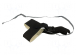 ESD shoe grounder | ESD | 1pcs | Features: under heel,resistor 1M&Omega;