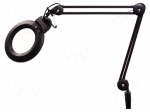 Tool: desk magnifier | ESD,with backlight | 110&divide;240VAC | Mag: x1.75